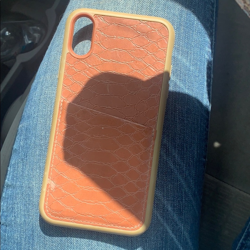 Brown Wallet iPhone XR Phone Case